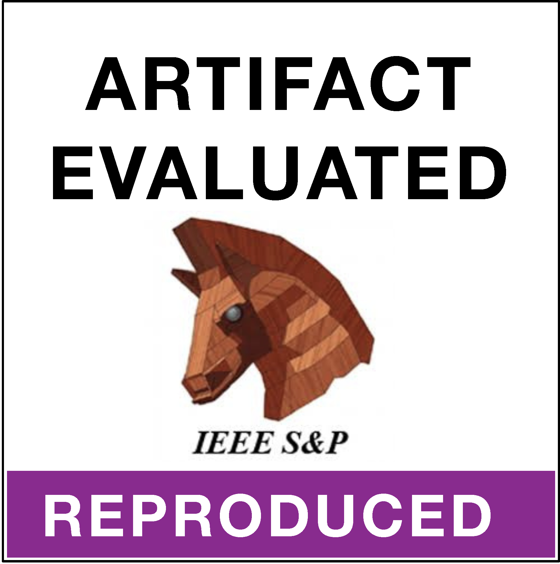 IEEE S&P Results Reproduced badge